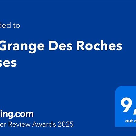 La Grange Des Roches Roses Acomodação com café da manhã Anchenoncourt-et-Chazel Exterior foto